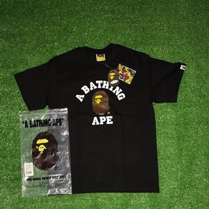 Bape Black Short Sleeve Tee
